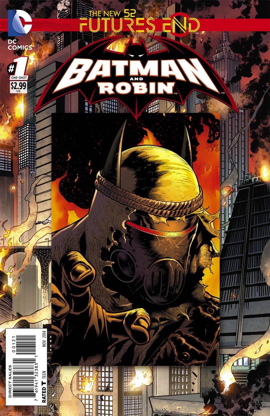 Batman And Robin Futures End #1 Cover B Standard Cover