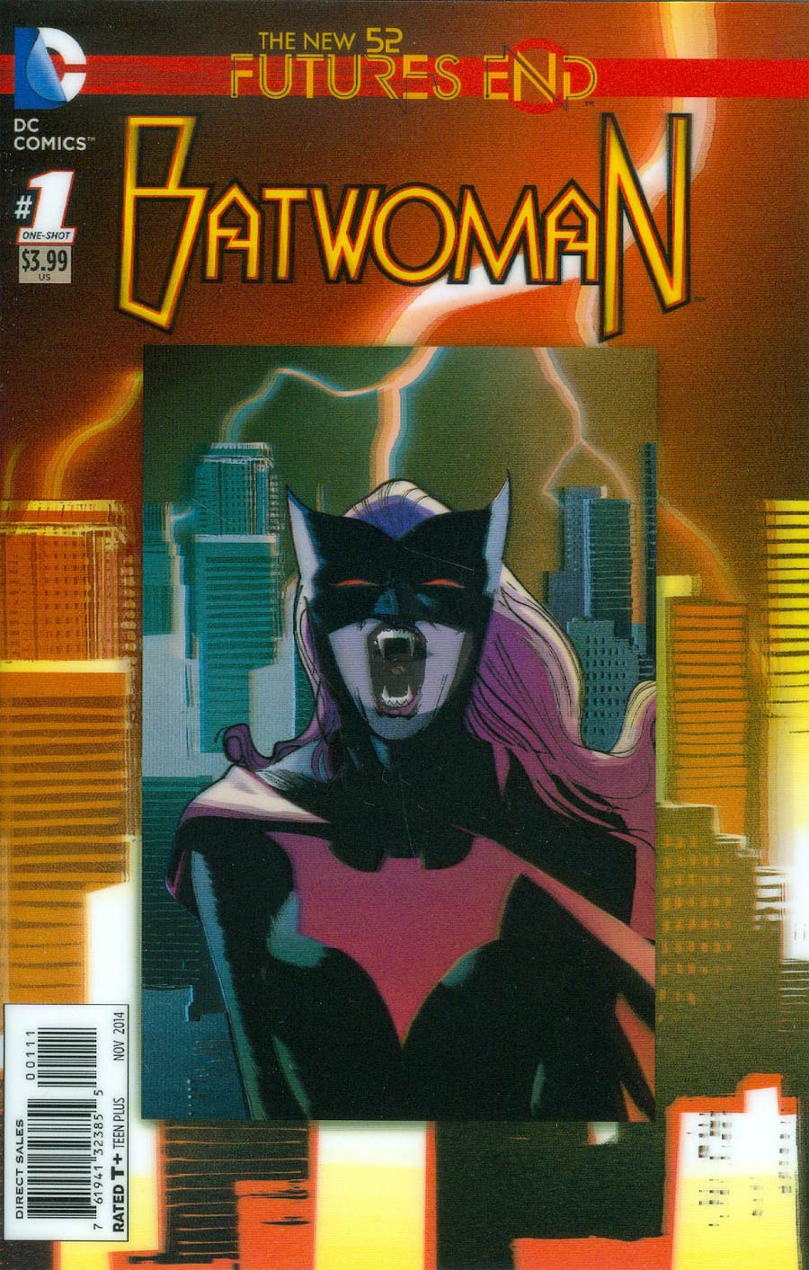 Batwoman Futures End #1 Cover A 3D Motion Cover