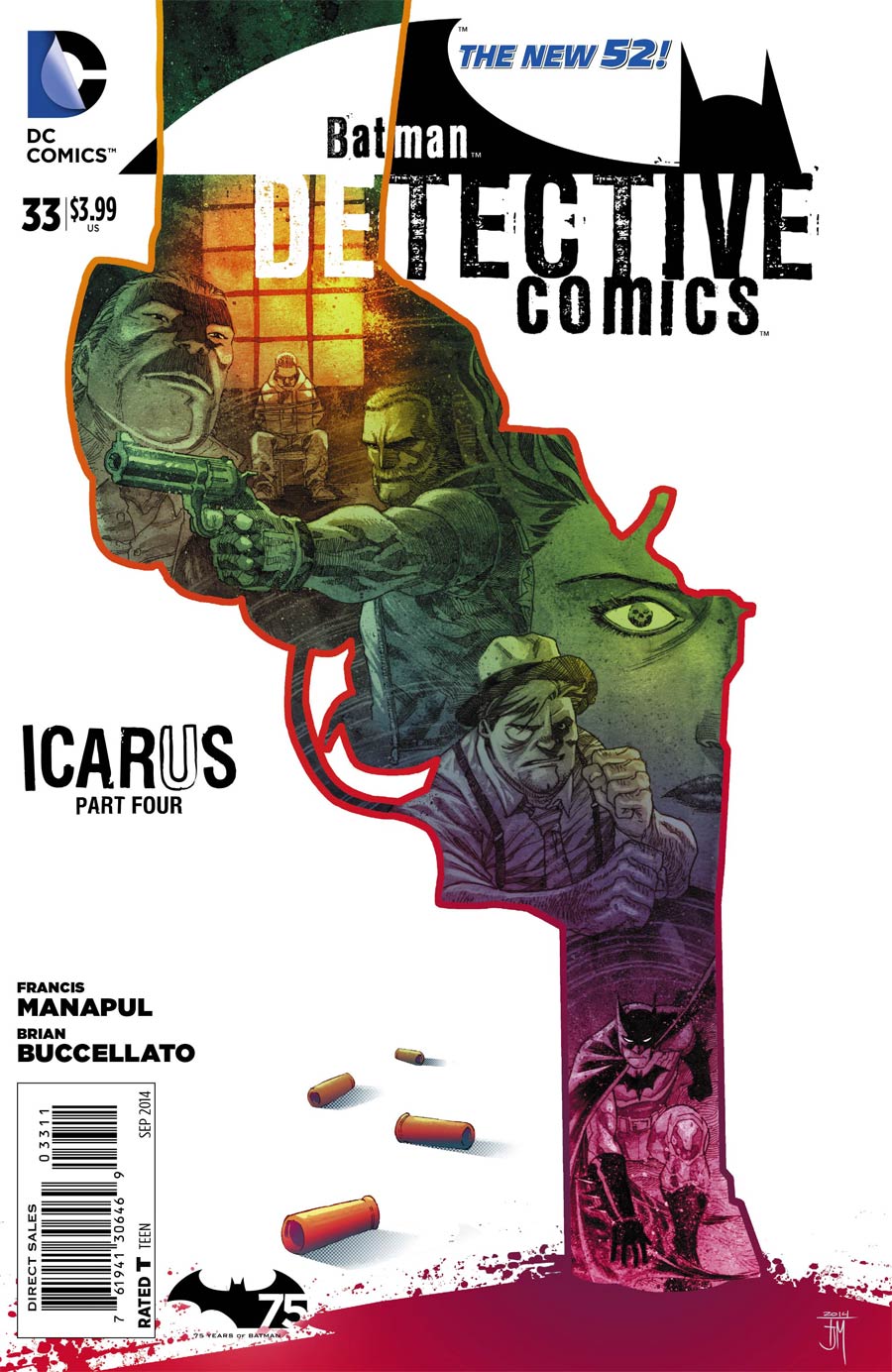Detective Comics Vol 2 #33 Cover A Regular Francis Manapul Cover