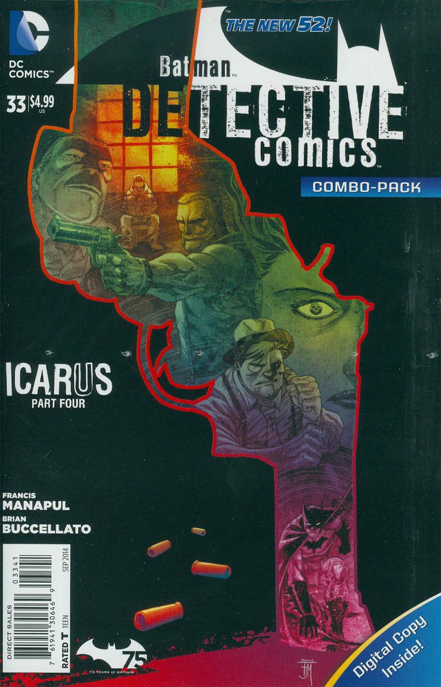 Detective Comics Vol 2 #33 Cover C Combo Pack With Polybag