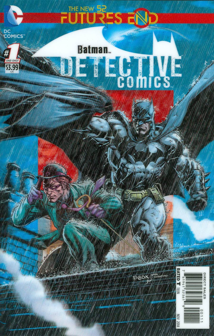 Detective Comics Futures End #1 Cover A 3D Motion Cover