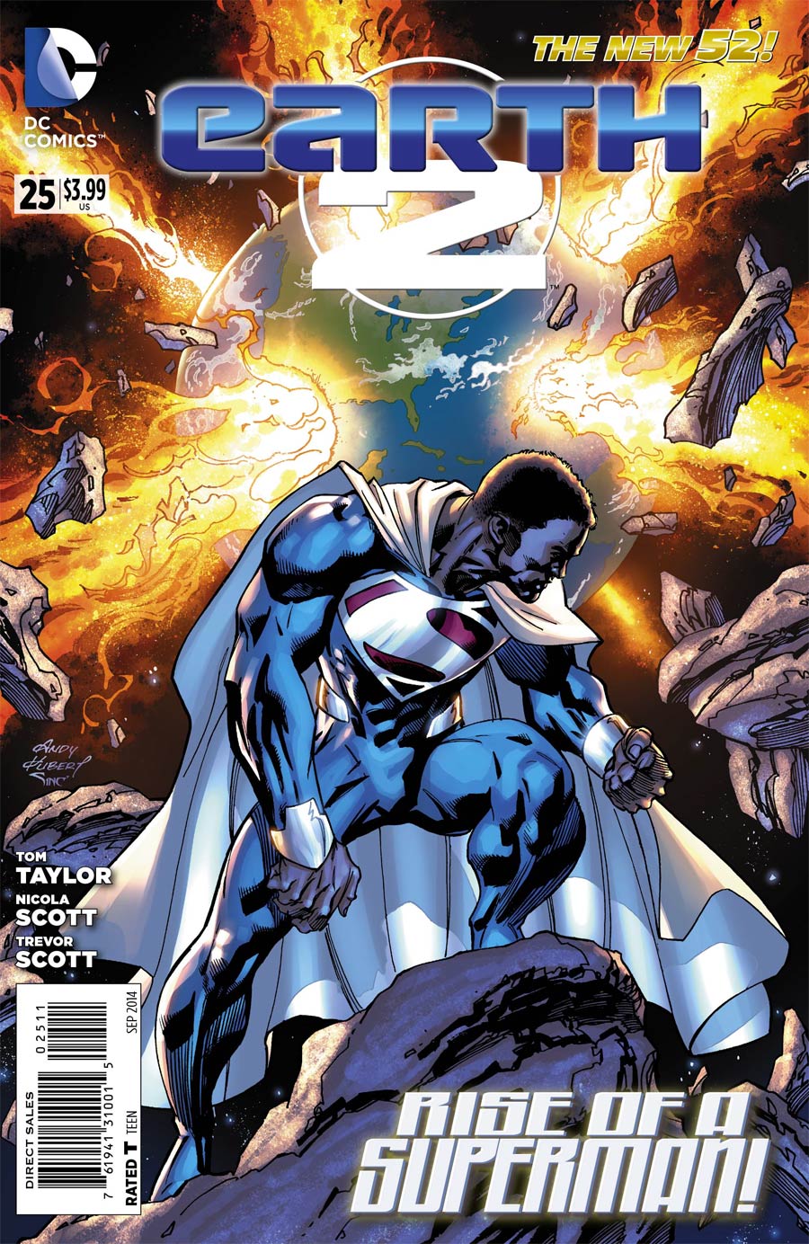 Earth 2 #25 Cover A Regular Andy Kubert Cover