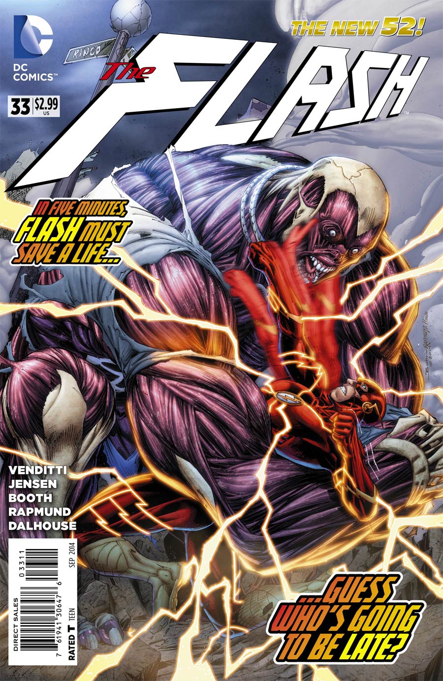 Flash Vol 4 #33 Cover A Regular Brett Booth Cover