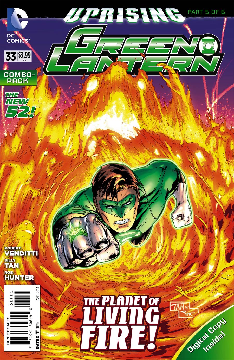 Green Lantern Vol 5 #33 Cover C Combo Pack With Polybag (Uprising Part 5)