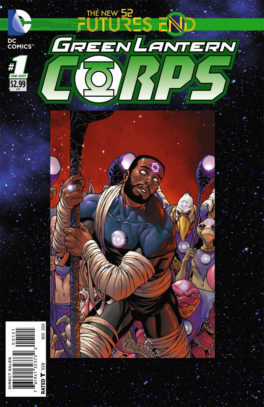 Green Lantern Corps Futures End #1 Cover B Standard Cover