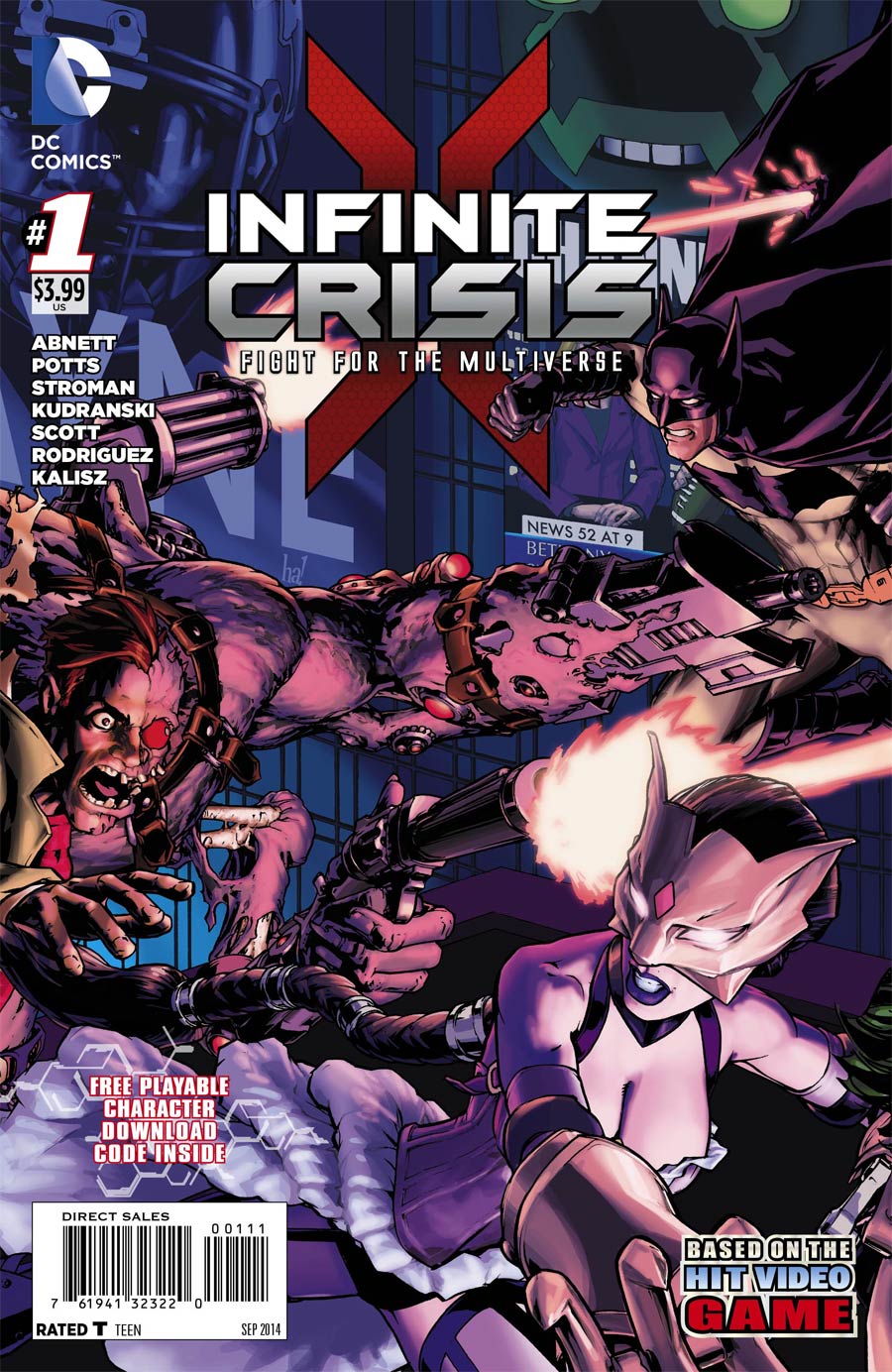 Infinite Crisis Fight For The Multiverse #1 Cover A Regular Gene Ha Cover