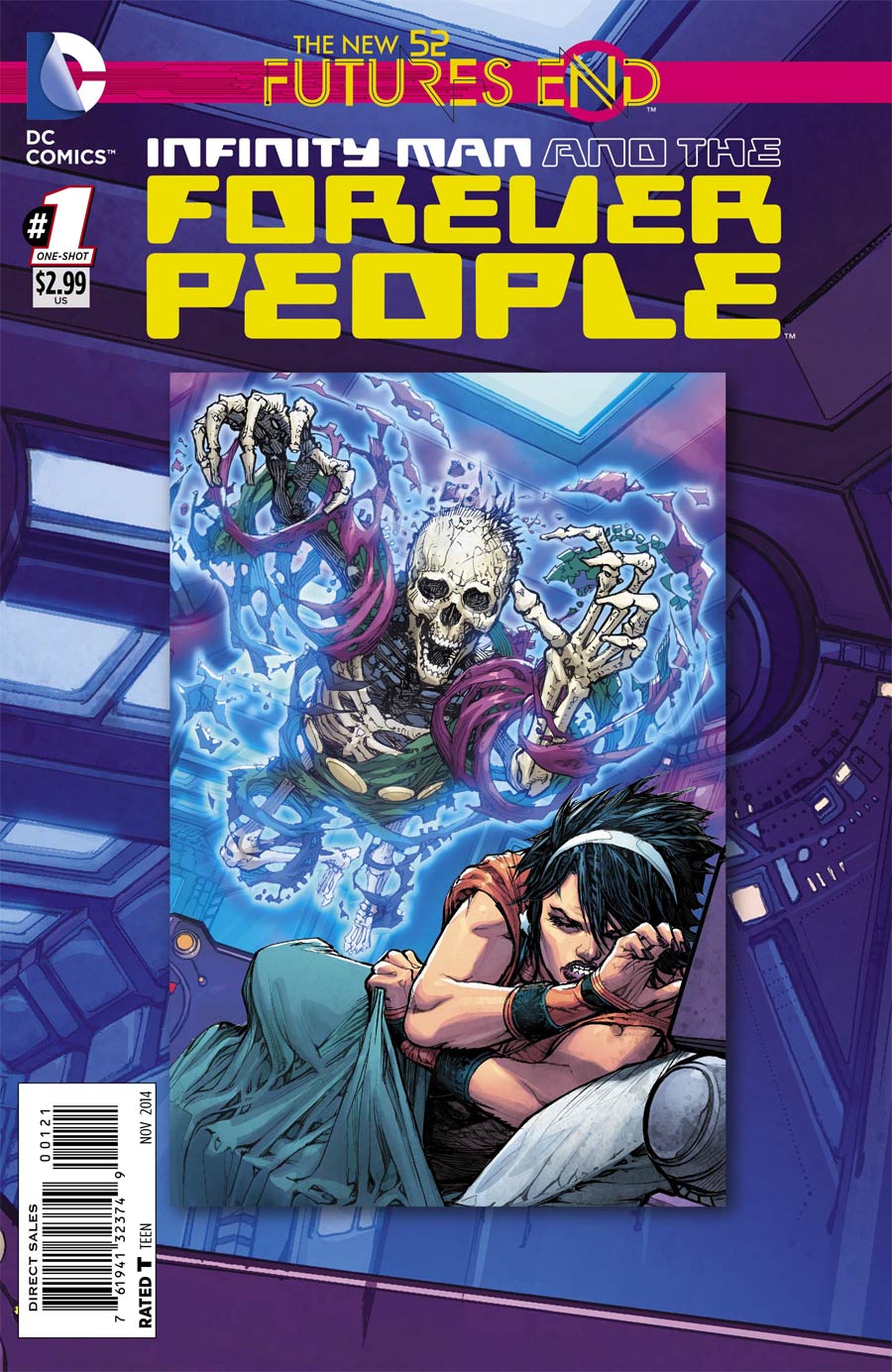 Infinity Man And The Forever People Futures End #1 Cover B Standard Cover