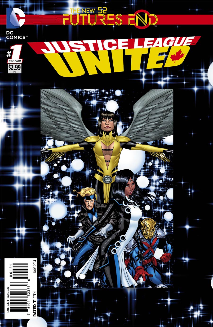 Justice League United Futures End #1 Cover B Standard Cover