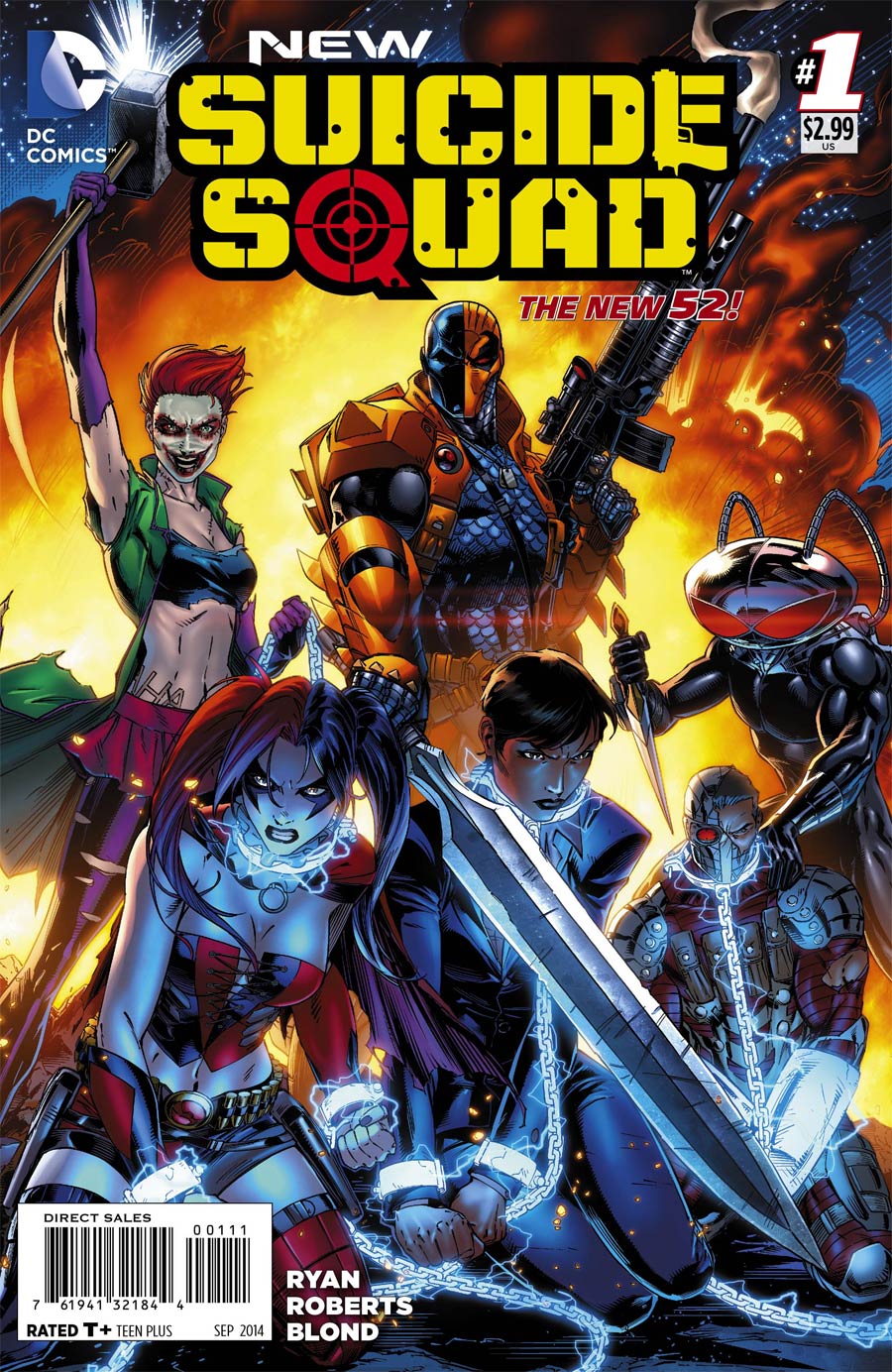 New Suicide Squad #1 Cover A 1st Ptg Regular Jeremy Roberts Cover