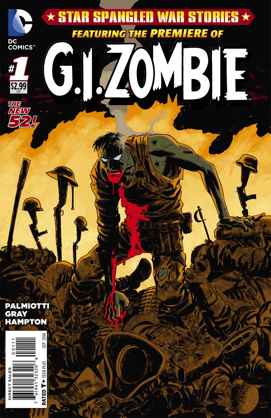 Star-Spangled War Stories Featuring GI Zombie #1 Cover A Regular Howard Porter Cover