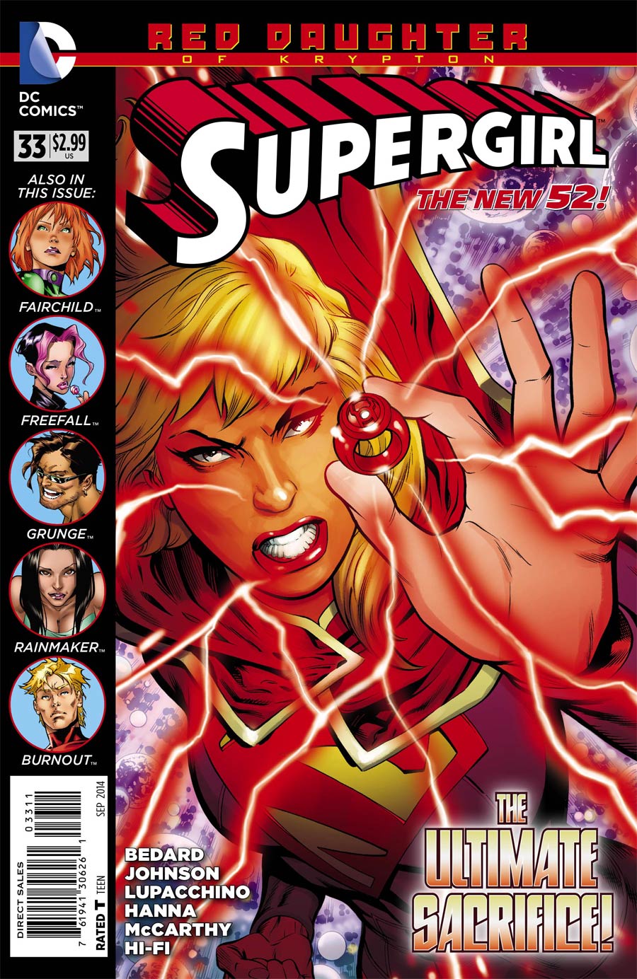 Supergirl Vol 6 #33 (Red Daughter Of Krypton Tie-In)