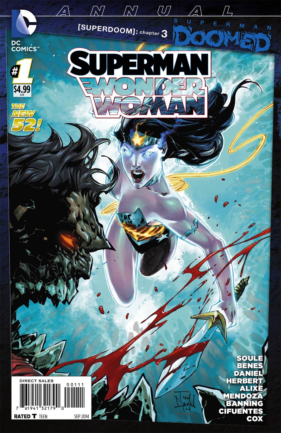 Superman Wonder Woman Annual #1 (Superman Doomed Tie-In)