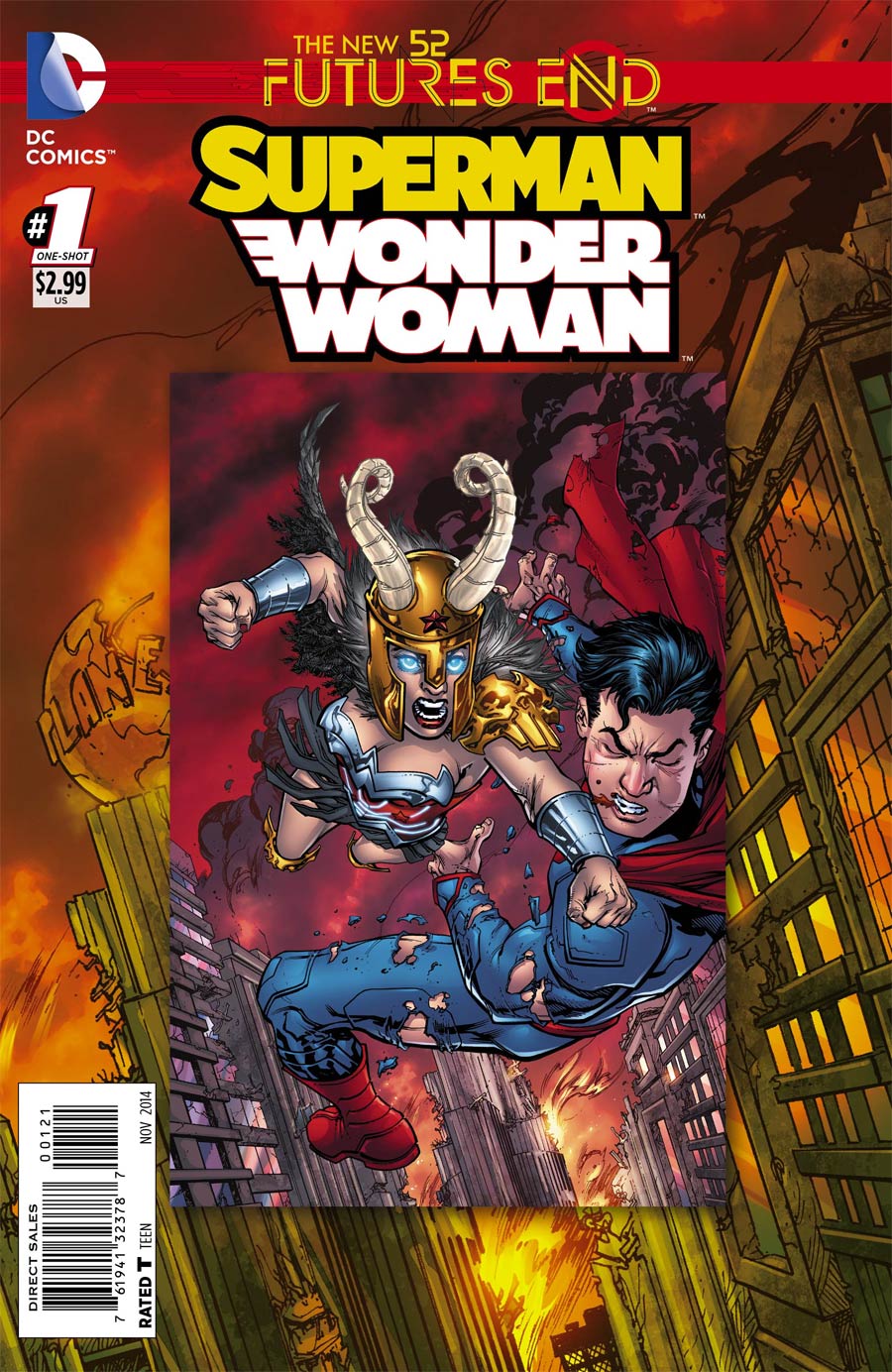 Superman Wonder Woman Futures End #1 Cover B Standard Cover