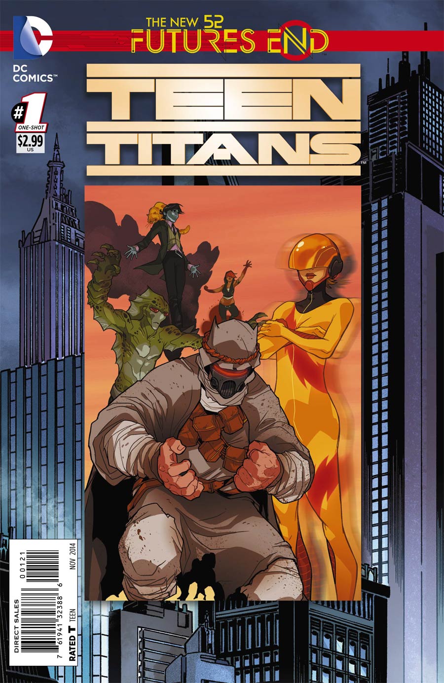 Teen Titans Futures End #1 Cover B Standard Cover