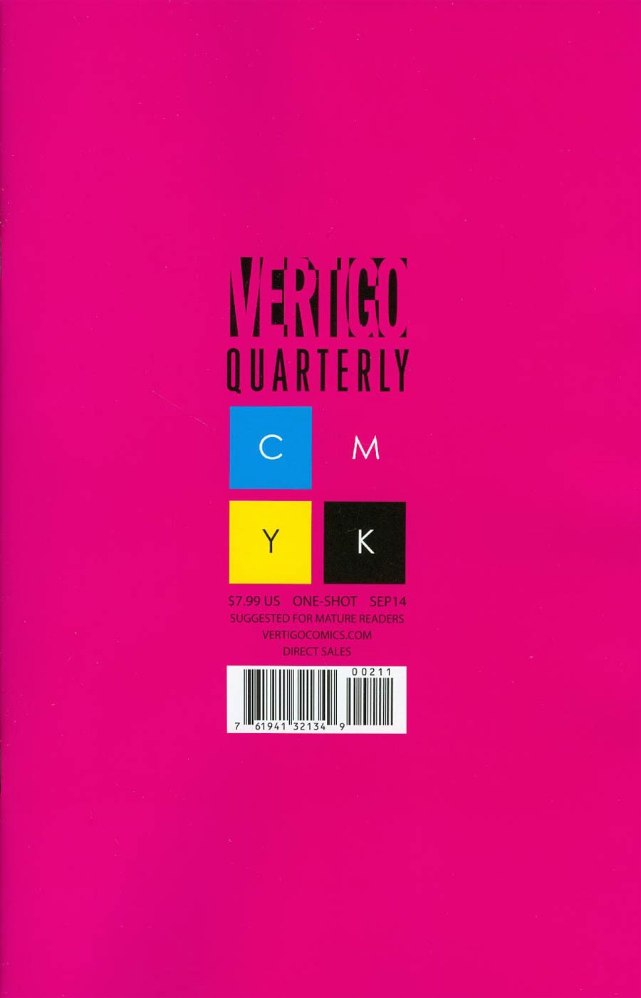 Vertigo Quarterly Magenta #1