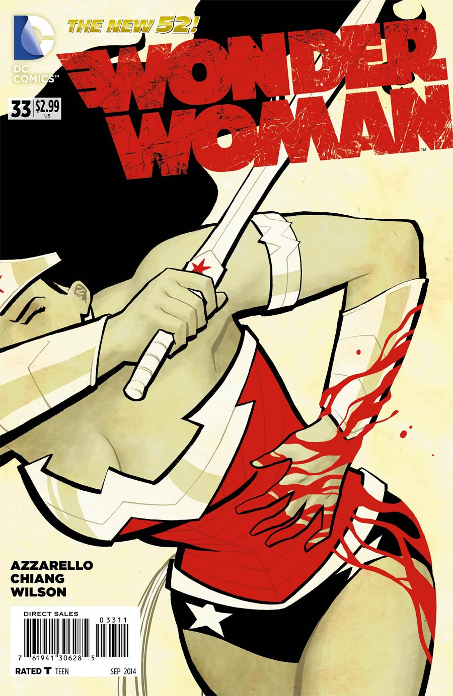 Wonder Woman Vol 4 #33 Cover A Regular Cliff Chiang Cover