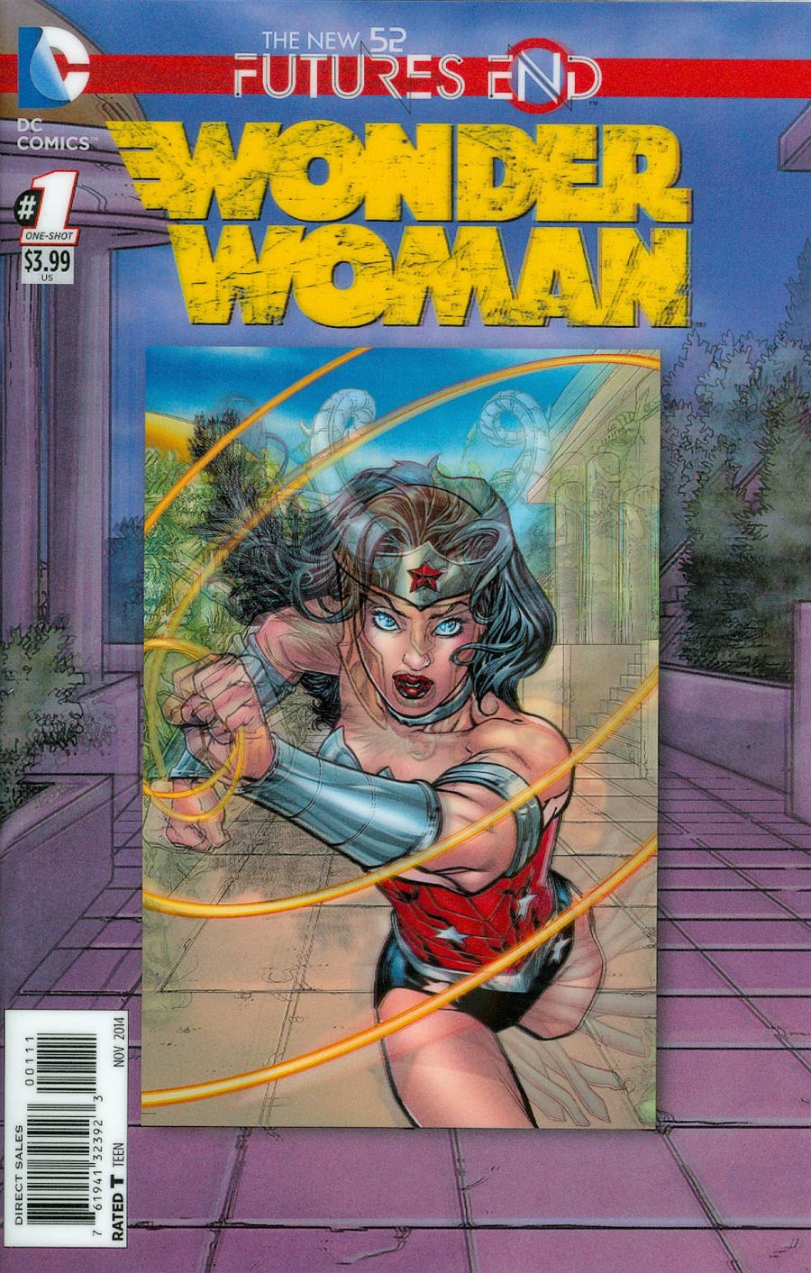 Wonder Woman Futures End #1 Cover A 3D Motion Cover
