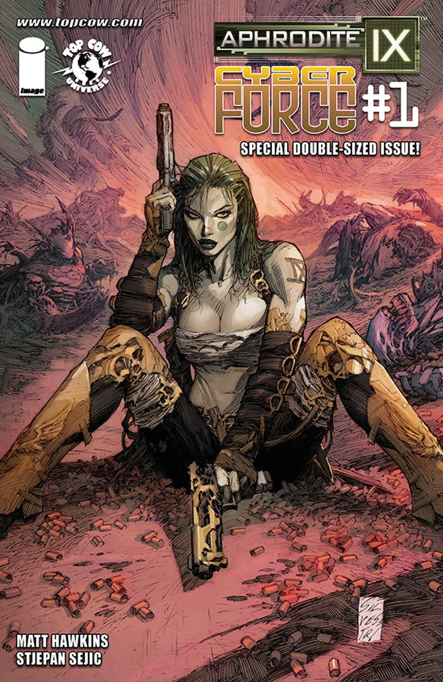 Aphrodite IX Cyberforce #1 Cover C Variant Marc Silvestri Cover