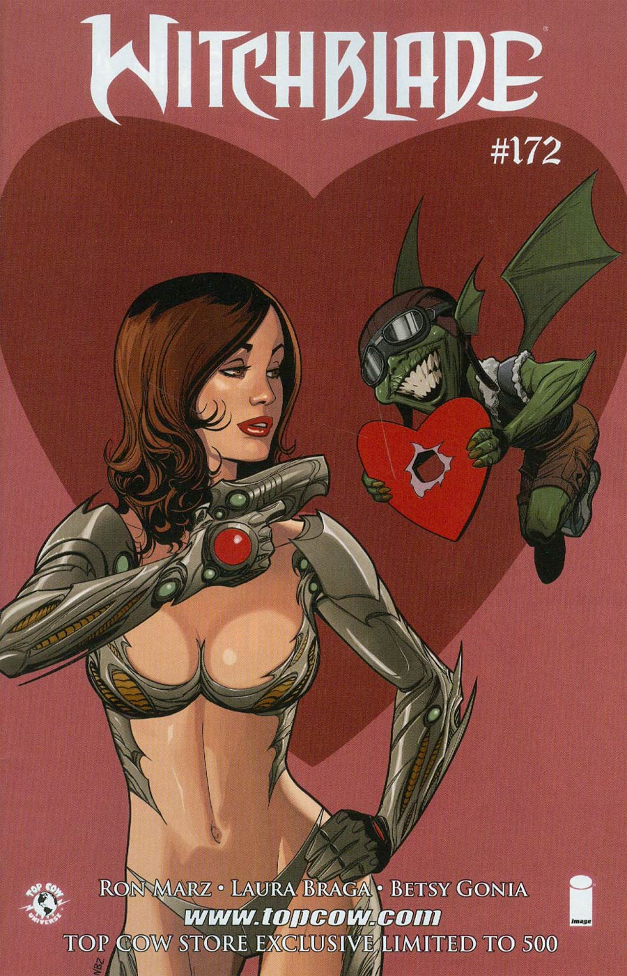 Witchblade #172 Cover B Variant Valentines Special Cover