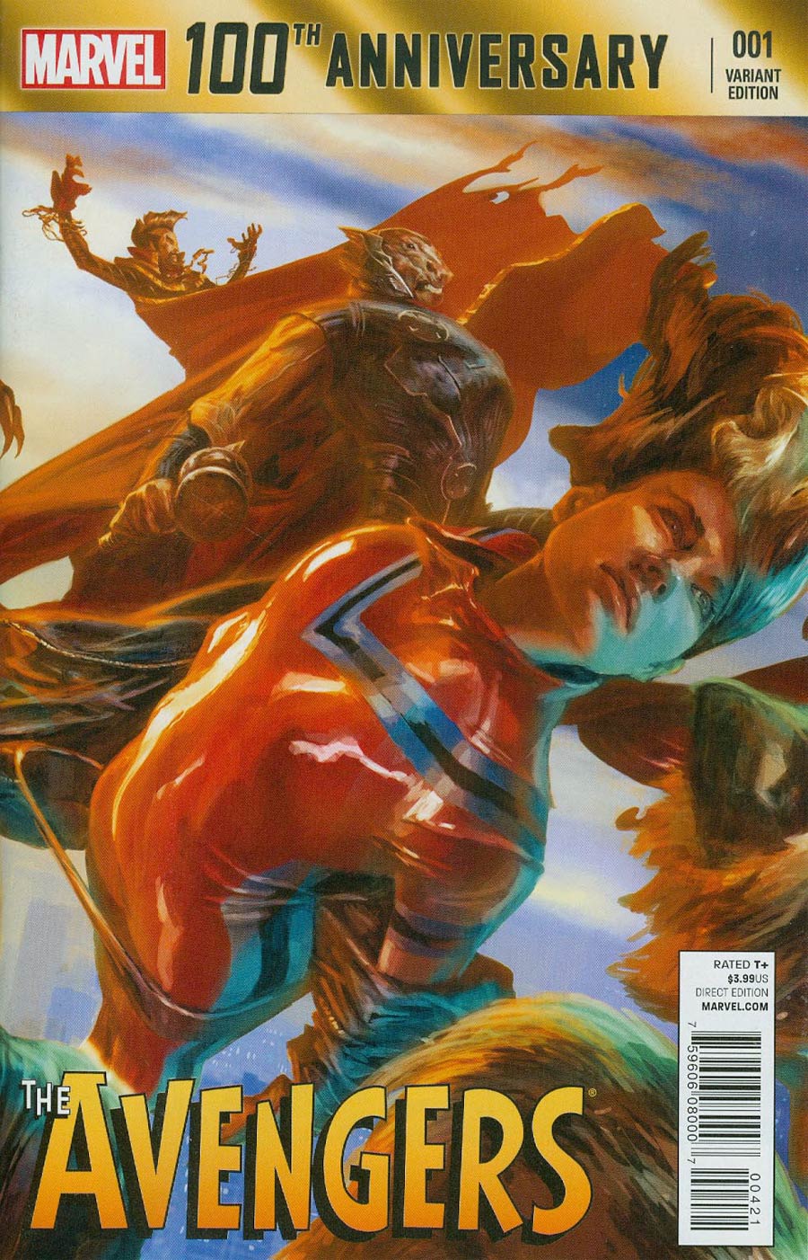 100th Anniversary Special Avengers #1 Cover B Variant Alexander Lozano Cover