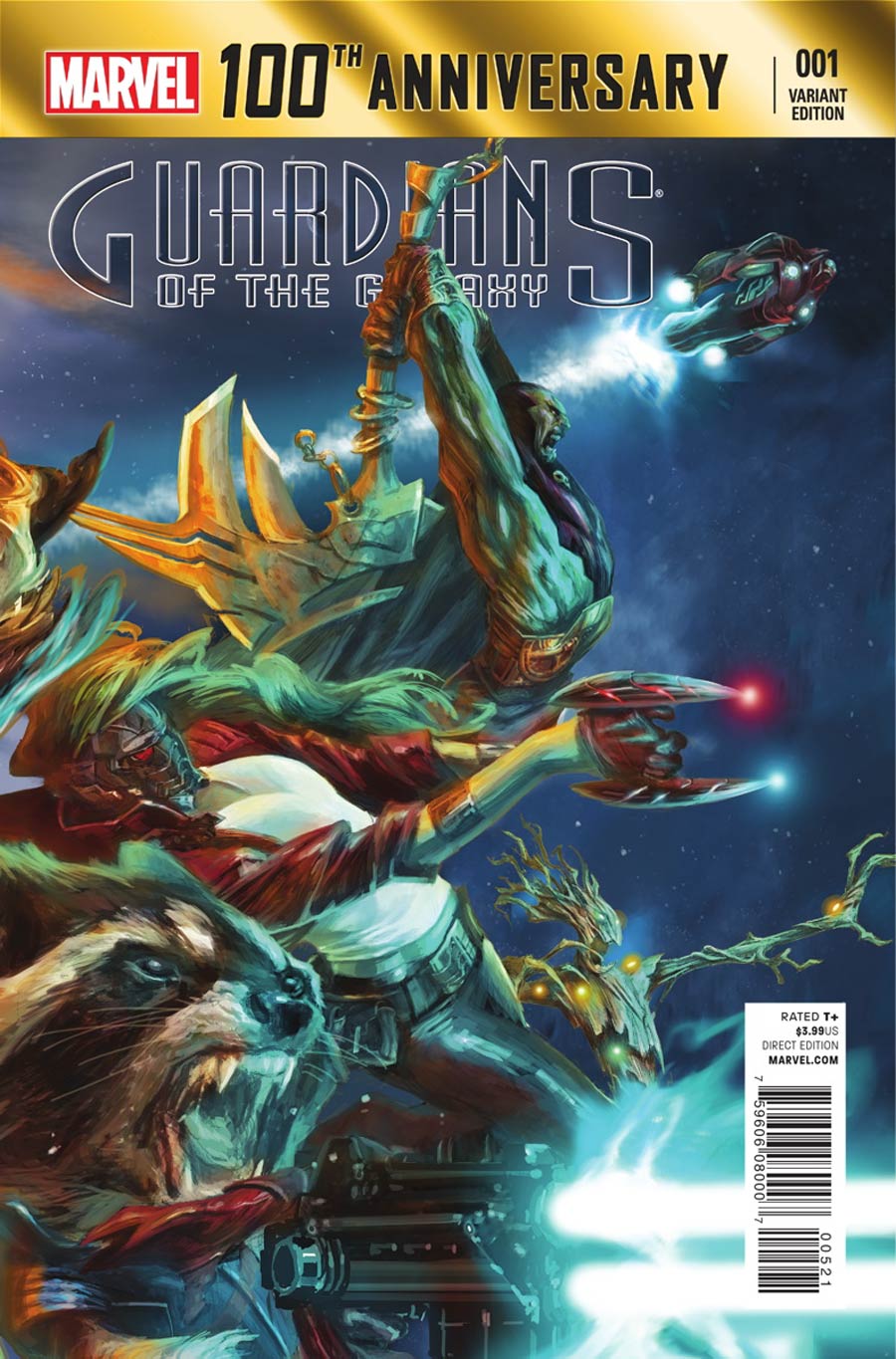 100th Anniversary Special Guardians Of The Galaxy #1 Cover B Variant Cover