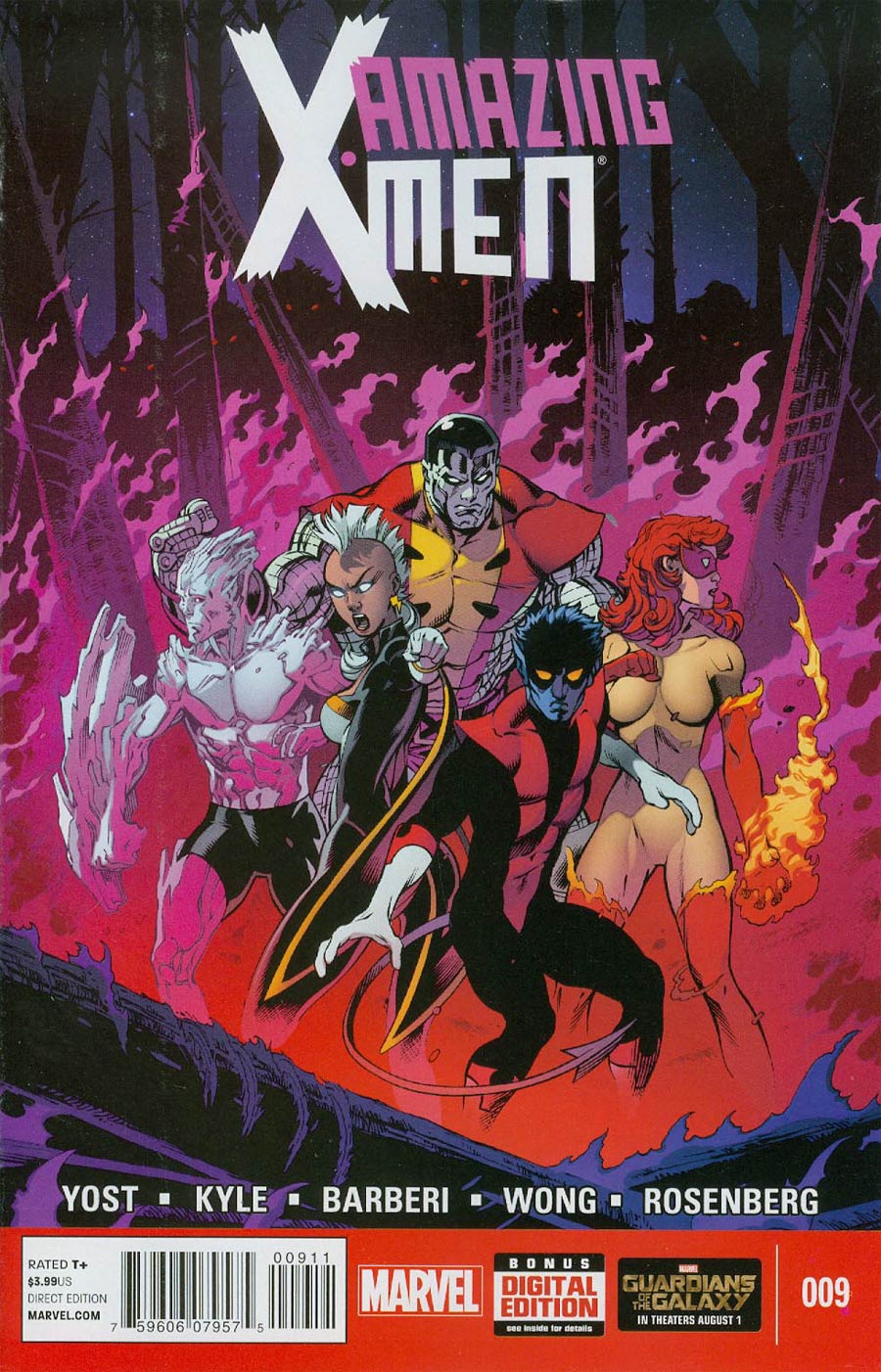 Amazing X-Men Vol 2 #9 Cover A Regular Ed McGuinness Cover