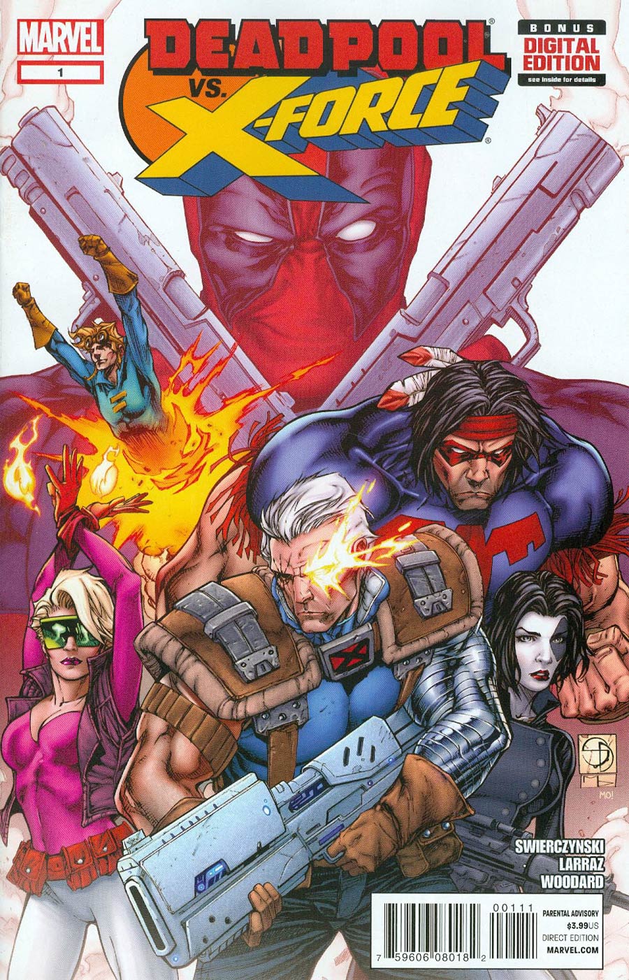 Deadpool vs X-Force #1 Cover A Regular Shane Davis Cover