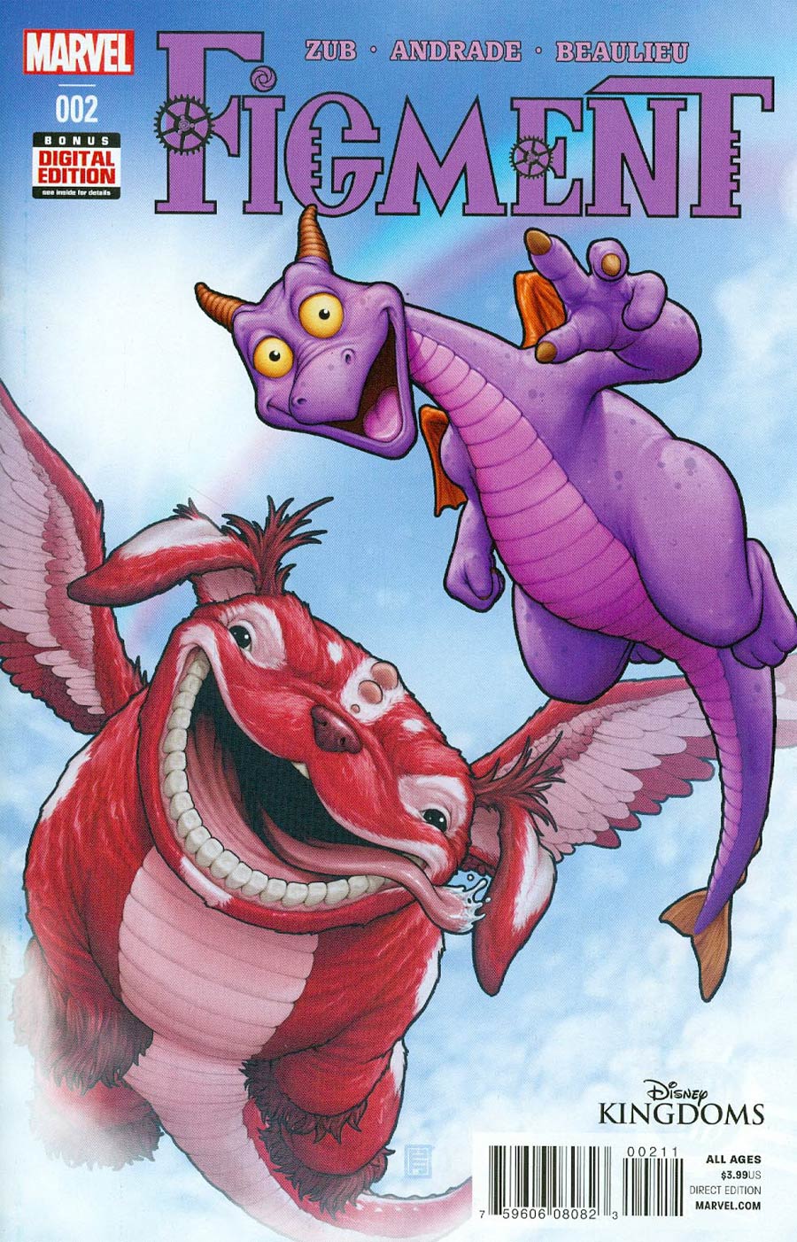 Disney Kingdoms Figment #2 Cover A 1st Ptg