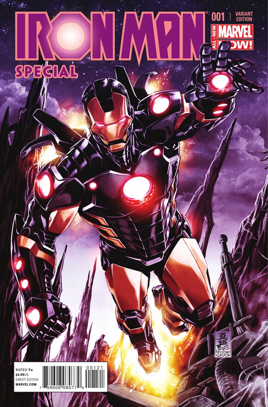 Iron Man Special Vol 2 #1 Cover B Variant Interlocking Cover