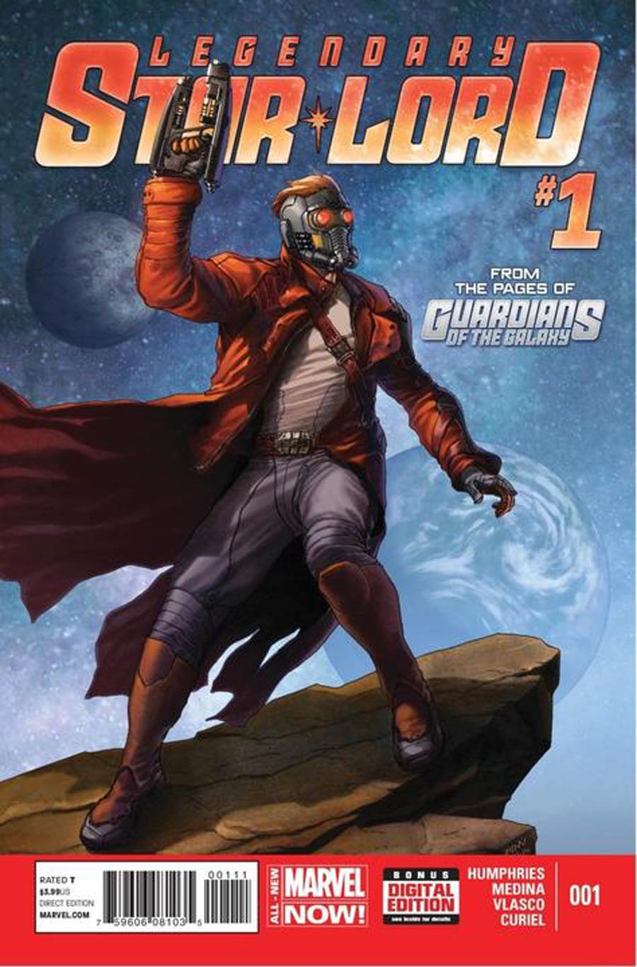 Legendary Star-Lord #1 Cover A 1st Ptg Regular Steve McNiven Cover