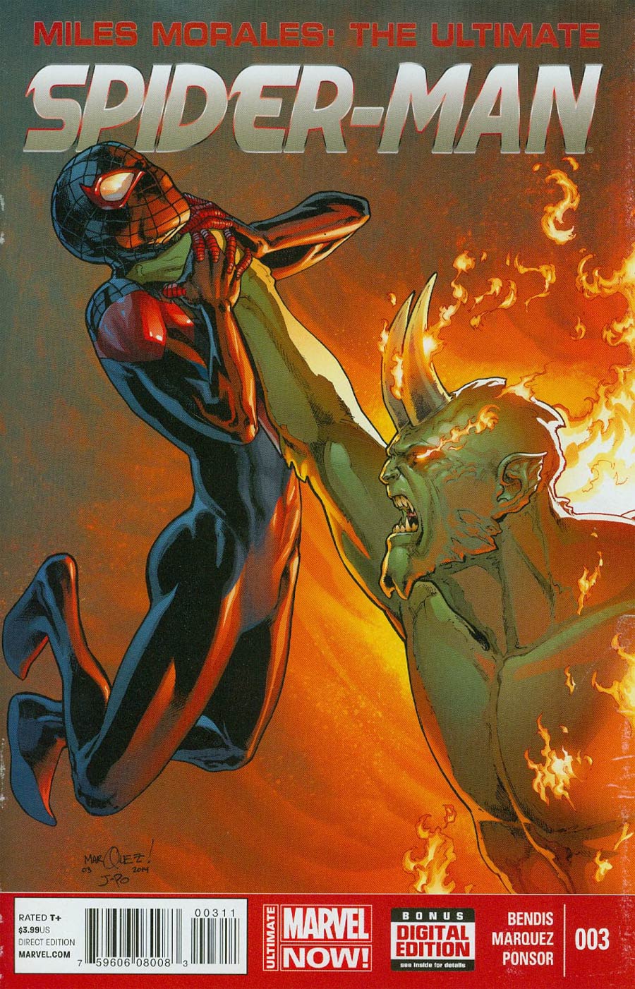 Miles Morales Ultimate Spider-Man #3 Cover A Regular Dave Marquez Cover