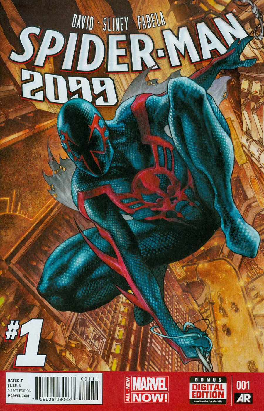 Spider-Man 2099 Vol 2 #1 Cover A 1st Ptg Regular Simone Bianchi Cover