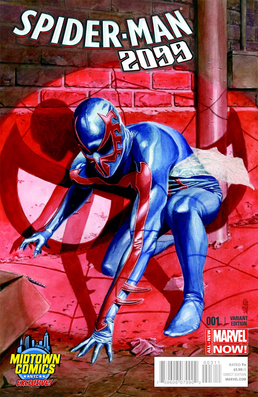 Spider-Man 2099 Vol 2 #1 Cover B Midtown Exclusive JG Jones Variant Cover