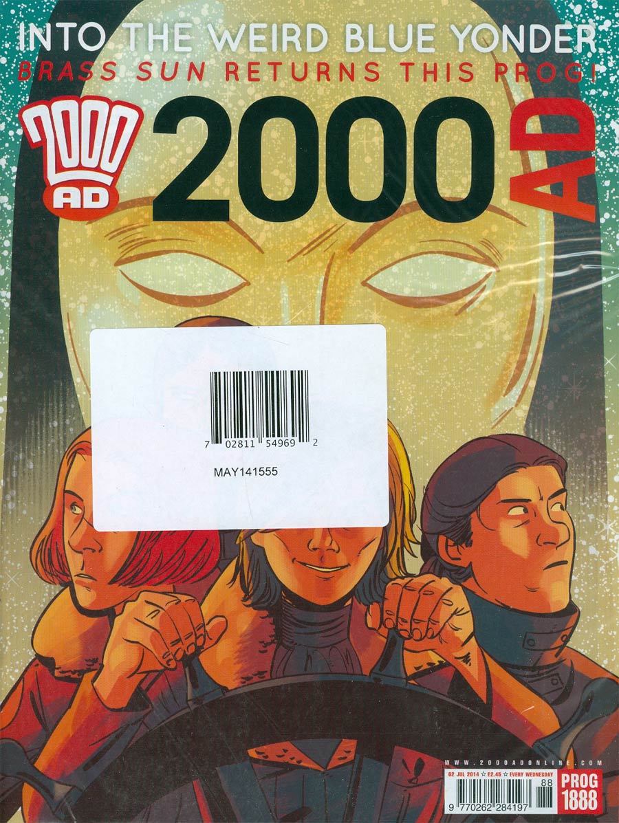 2000 AD #1888 - 1892 Pack July 2014