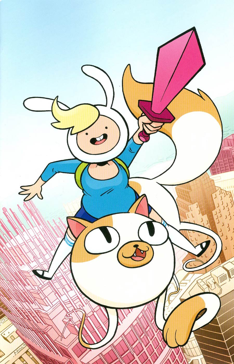 Adventure Time Fionna & Cake #5 Cover E Heroes Con Exclusive Variant Cover