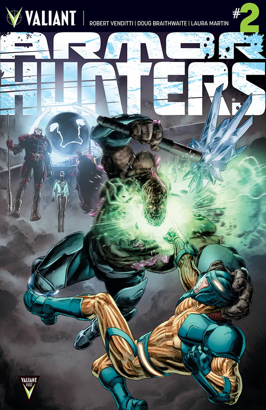 Armor Hunters #2 Cover A 1st Ptg Regular Doug Braithwaite Cover