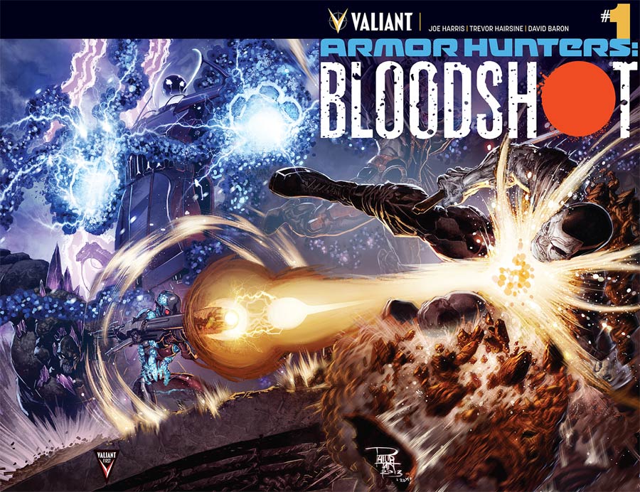 Armor Hunters Bloodshot #1 Cover A 1st Ptg Regular Philip Tan Cover