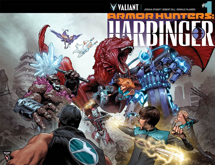 Armor Hunters Harbinger #1 Cover A 1st Ptg Regular Lewis LaRosa Cover