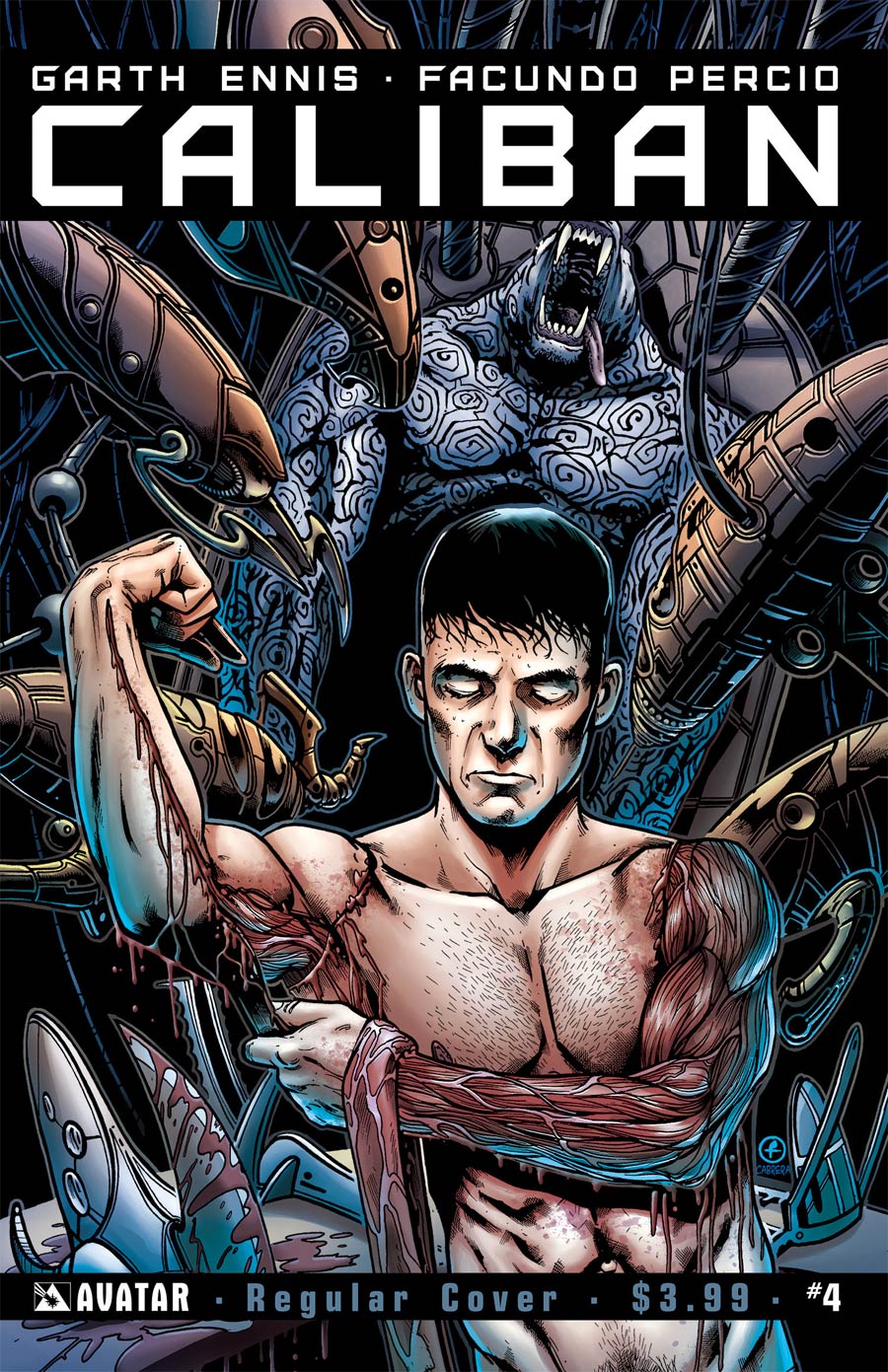 Caliban #4 Cover A Regular Cover