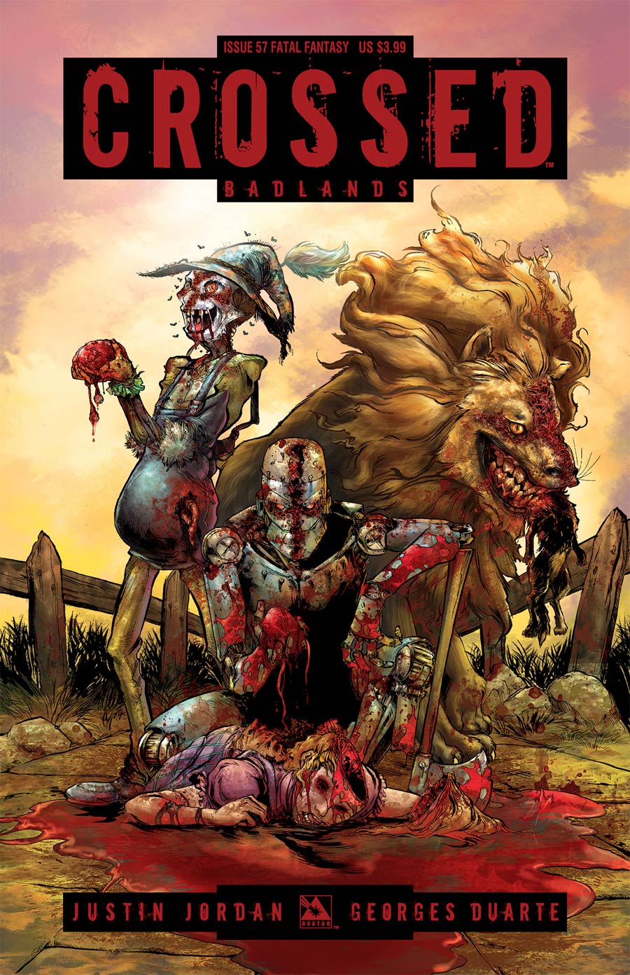 Crossed Badlands #57 Cover D Fatal Fantasy Cover