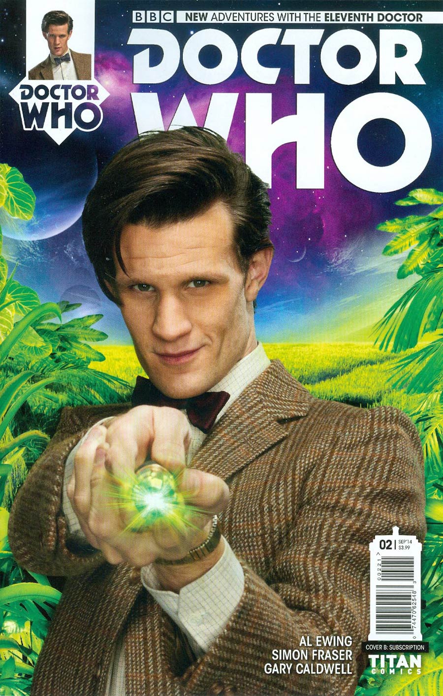 Doctor Who 11th Doctor #2 Cover B Variant Photo Subscription Cover