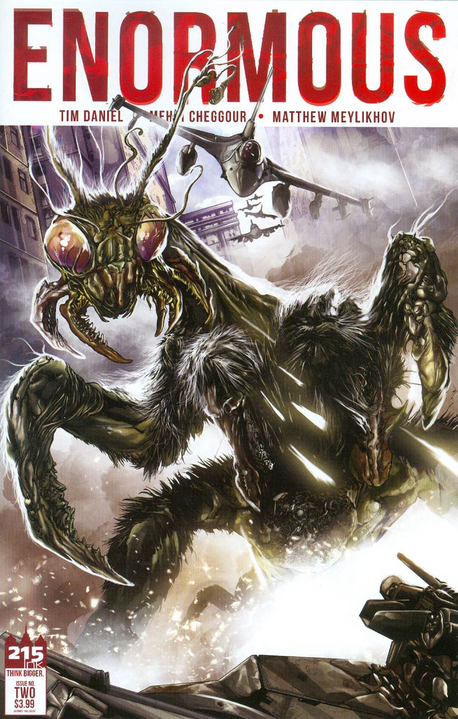 Enormous #2 Cover A Mehdi Cheggour
