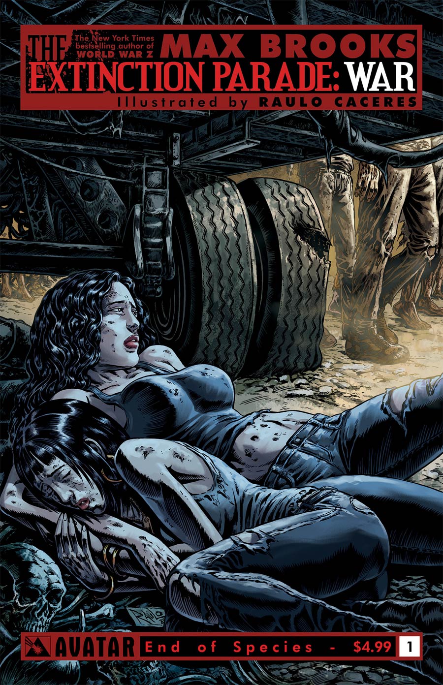 Extinction Parade War #1 Cover C End Of A Species Cover