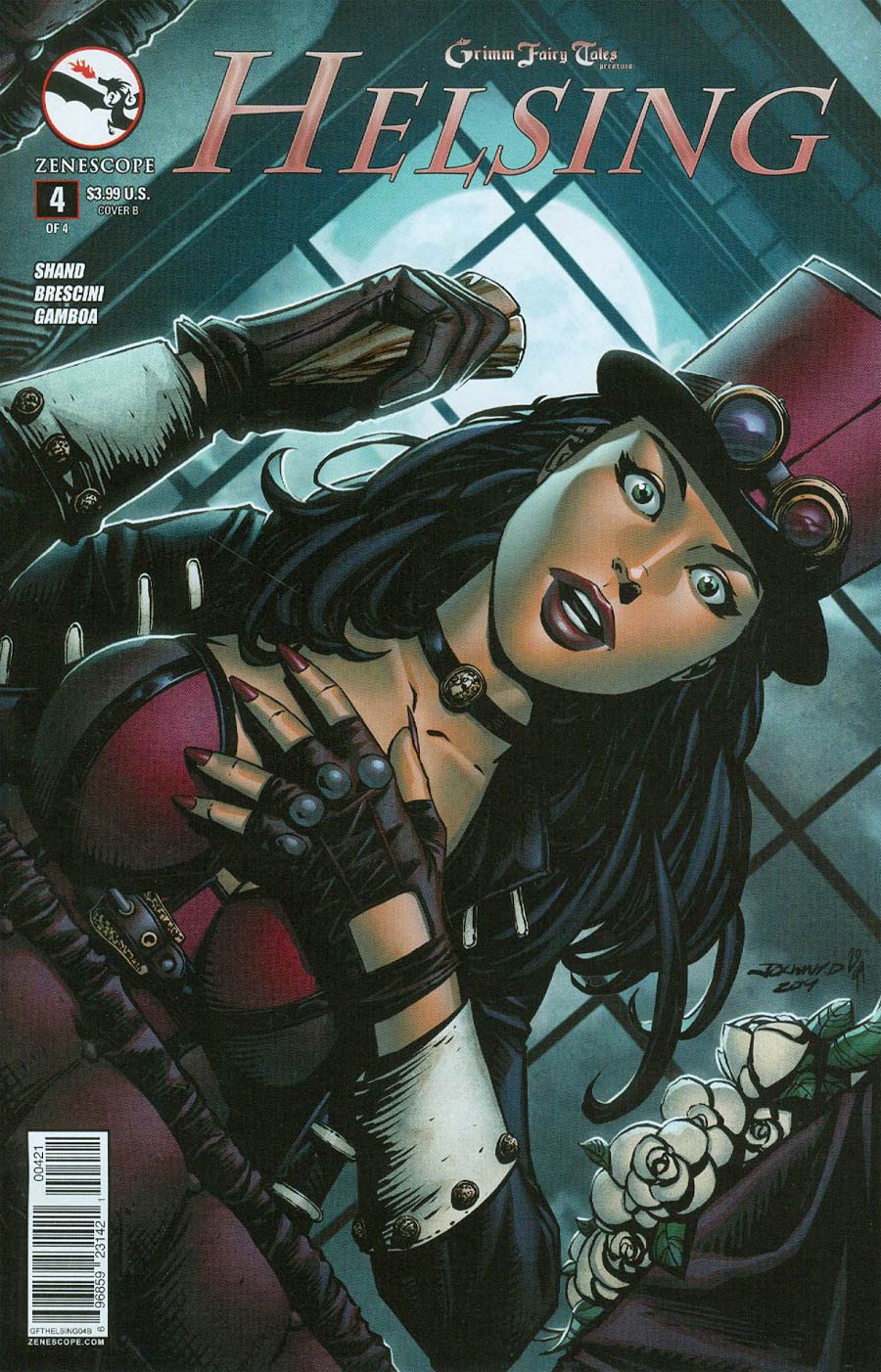 Grimm Fairy Tales Presents Helsing #4 Cover B Johnny Desjardins