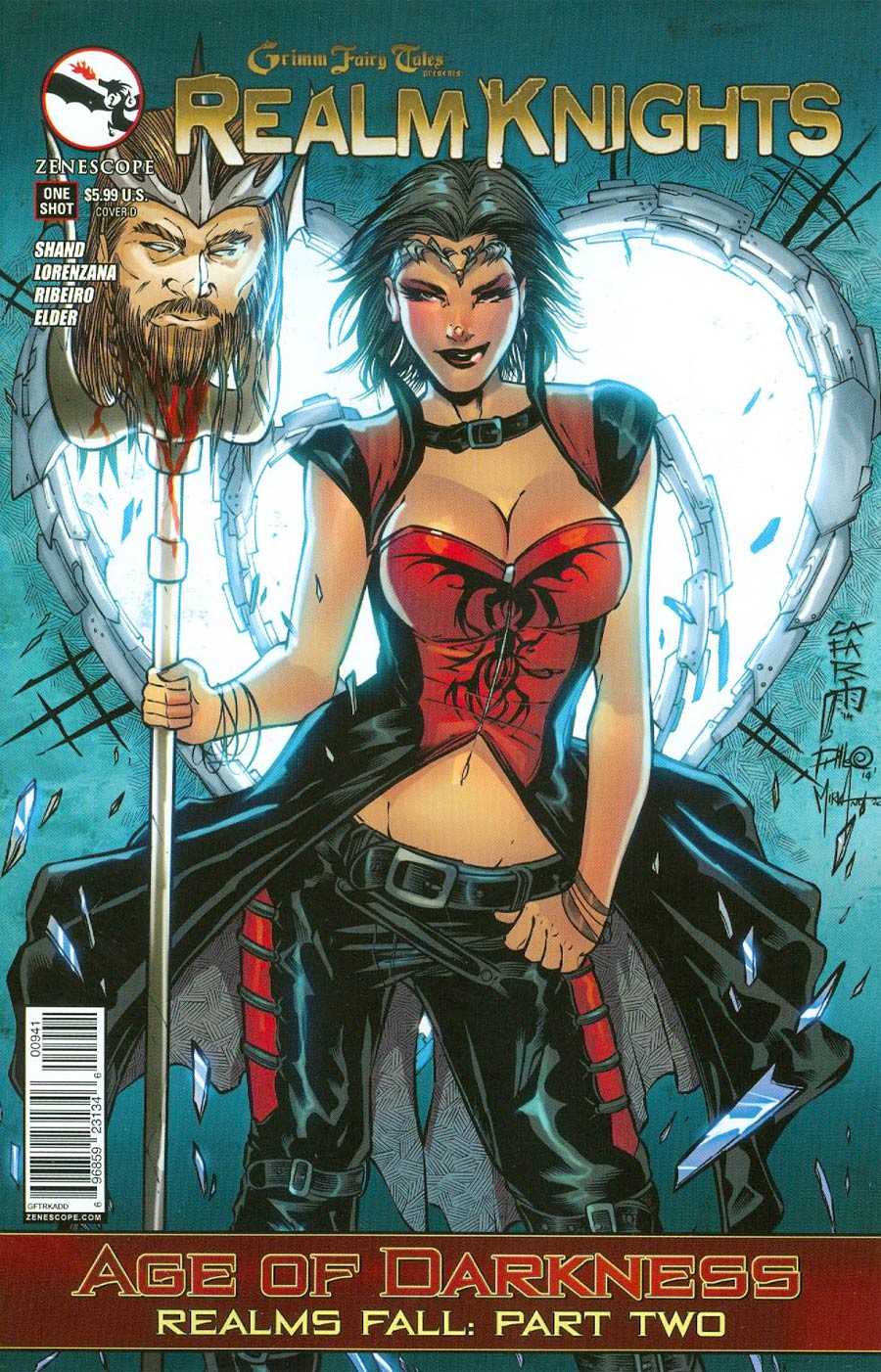 Grimm Fairy Tales Presents Realm Knights Age Of Darkness One Shot Cover D Giuseppe Cafaro