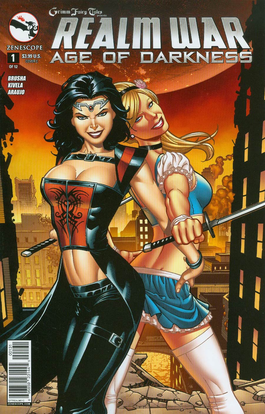 Grimm Fairy Tales Presents Realm War #1 Cover C Sean Chen (Age Of Darkness Tie-In)