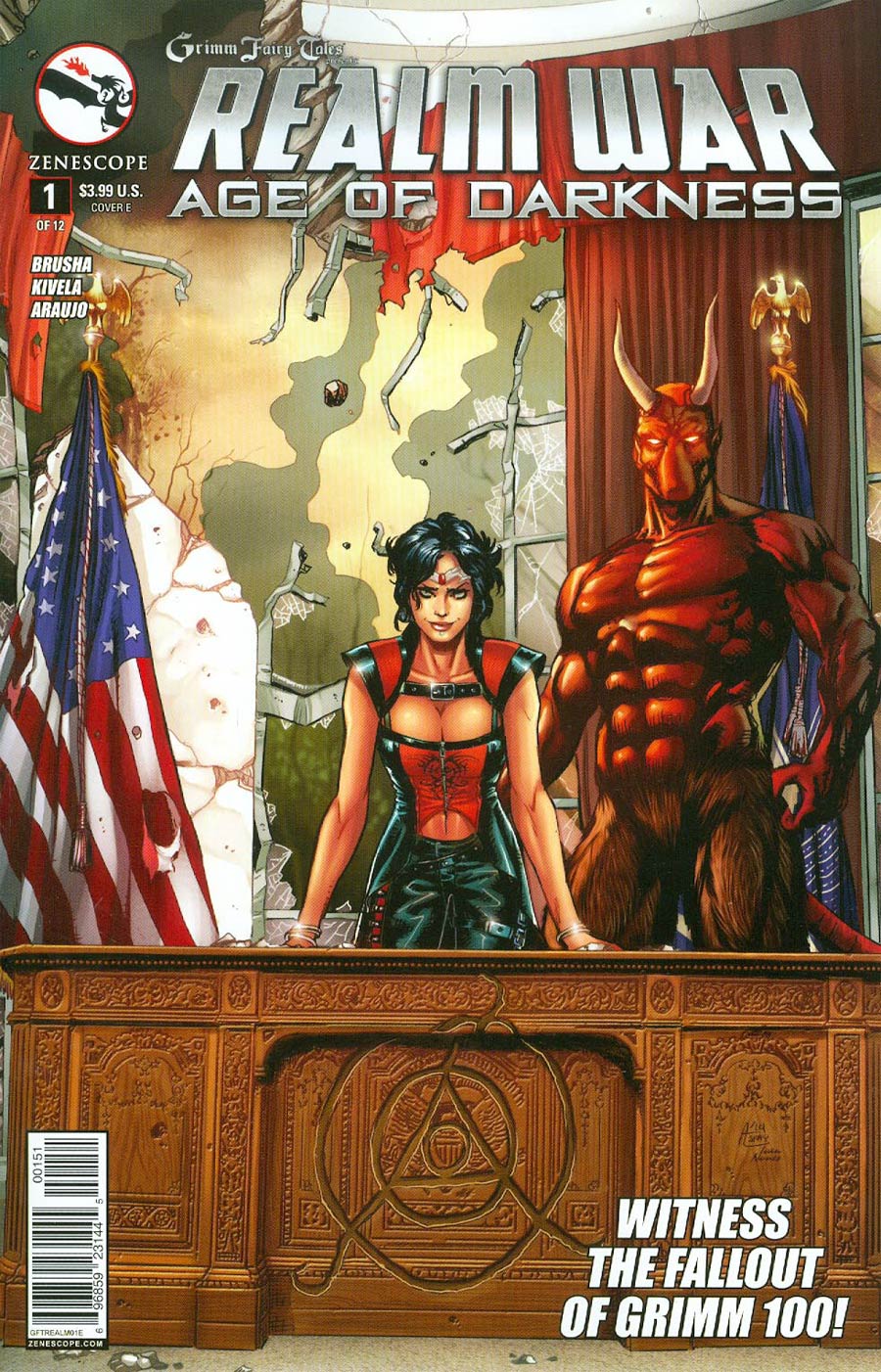 Grimm Fairy Tales Presents Realm War #1 Cover E Anthony Spay (Age Of Darkness Tie-In)