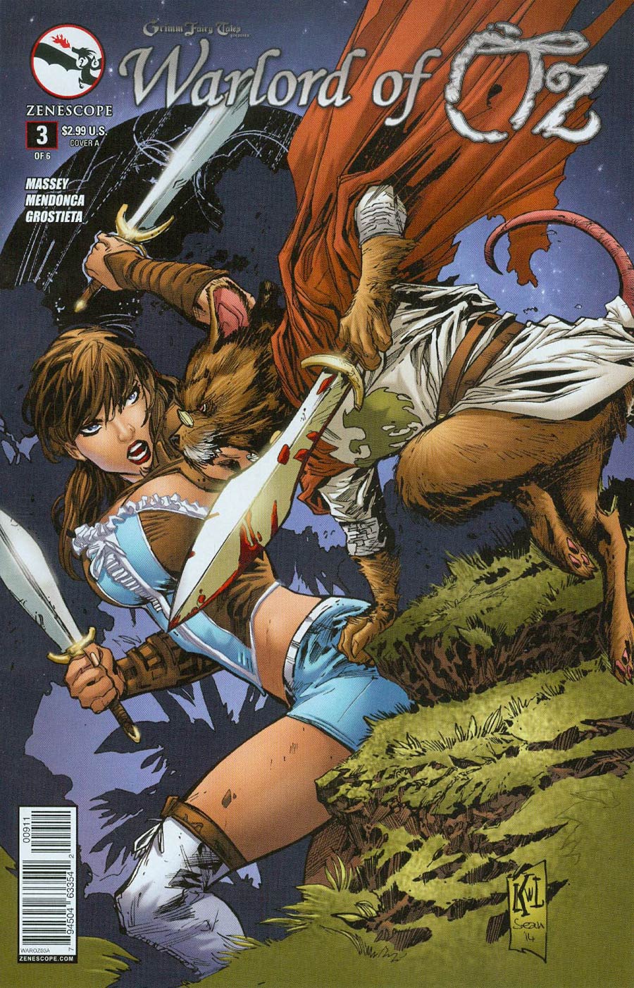 Grimm Fairy Tales Presents Warlord Of Oz #3 Cover A Ken Lashley