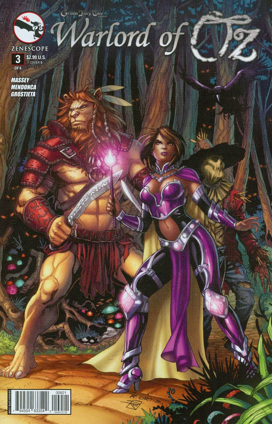 Grimm Fairy Tales Presents Warlord Of Oz #3 Cover B Richard Ortiz