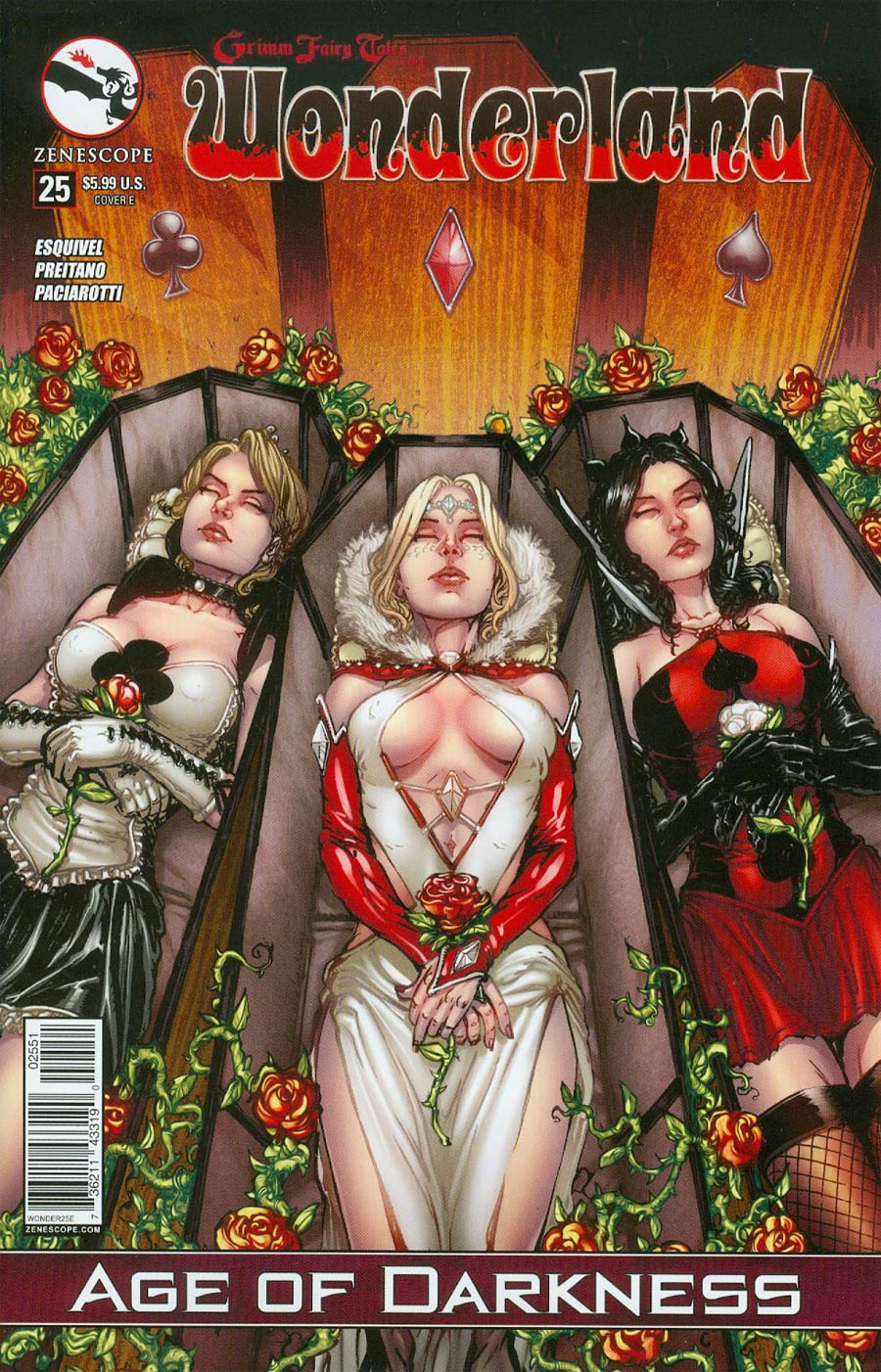 Grimm Fairy Tales Presents Wonderland Vol 2 #25 Cover E Daniel Leister